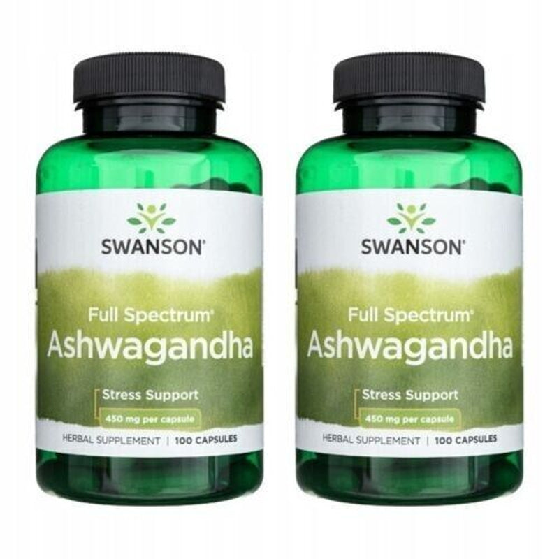 SWANSON Ashwagandha 2X100 Capsules